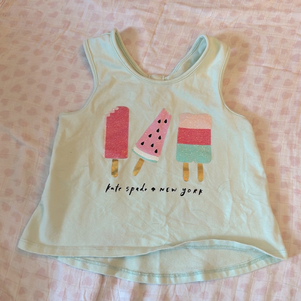 Kate Spade Girls Ic Cream Tank Top
